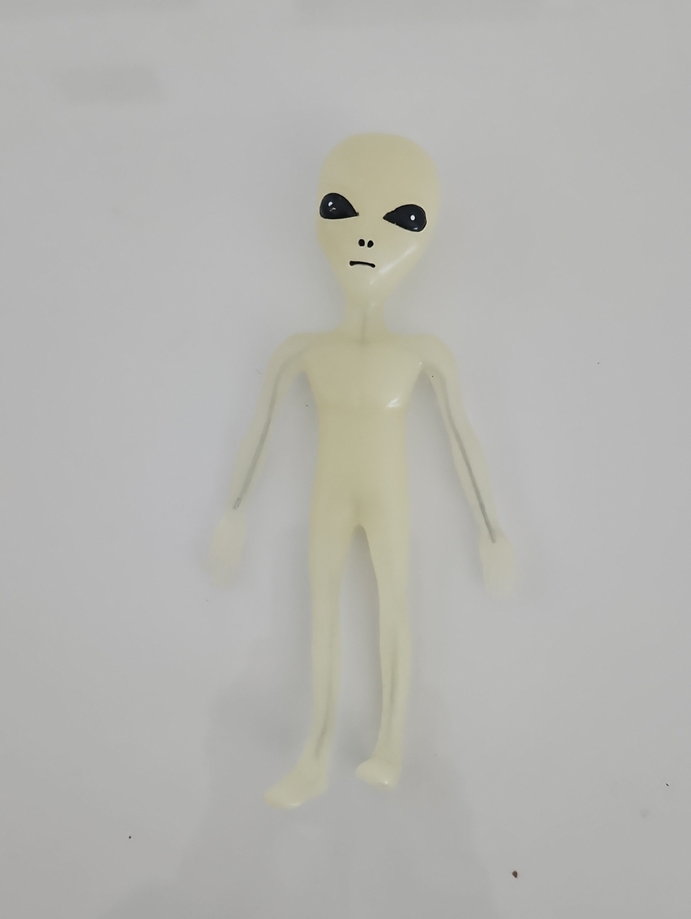 "The Alien" or "Medium Green Man" Bendable Glow In The Dark Figure
